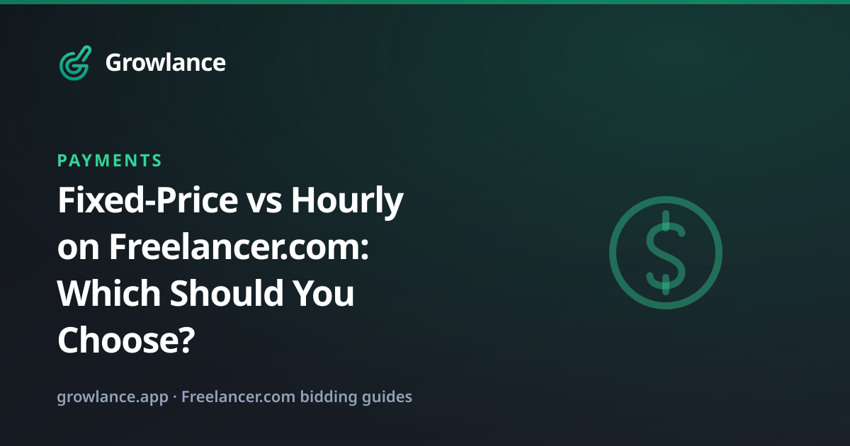 Fixed-Price vs Hourly on Freelancer.com: Which Should You Choose?