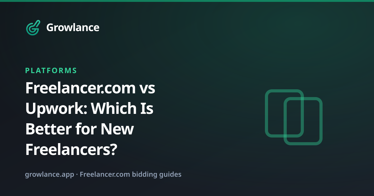 Freelancer.com vs Upwork: Which Is Better for New Freelancers?